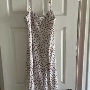 Girl and the Sun animal print dress